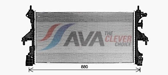Радіатор основний AVA CN2320 ціна, від 106.23 USD